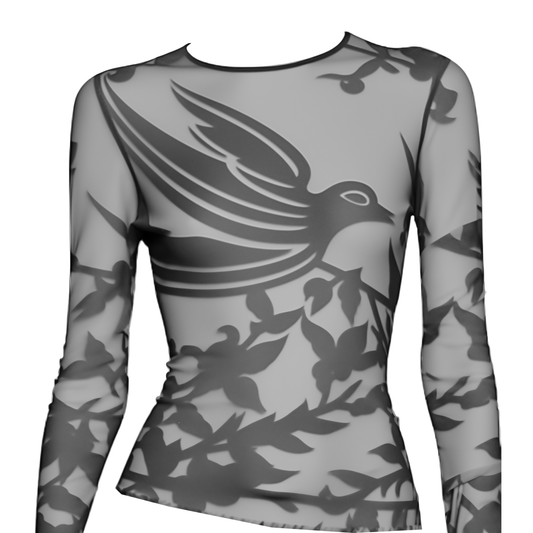 Dove Mesh Longsleeve