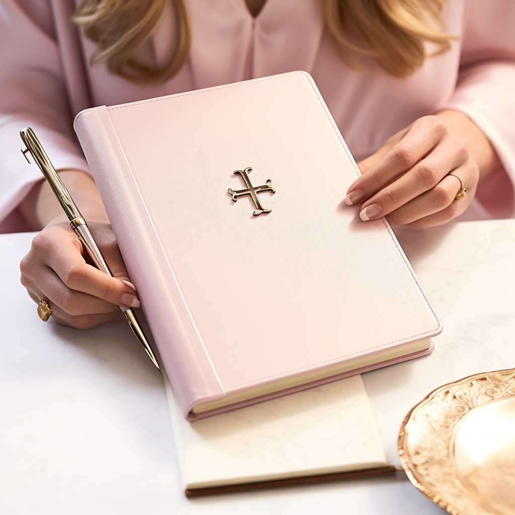 Pink Cross Journal