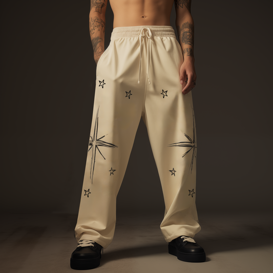 Star Cross Sweatpants – Cream